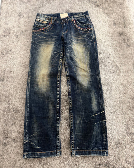 LOLITA "EMBELLISHED FADE" DENIM (M)