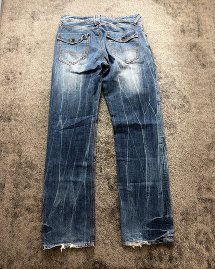 AVAIL "SILVER FADE LINES" DENIM