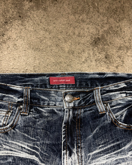 ANTI-LABEL "STATIC FADE REBELLION" DENIM