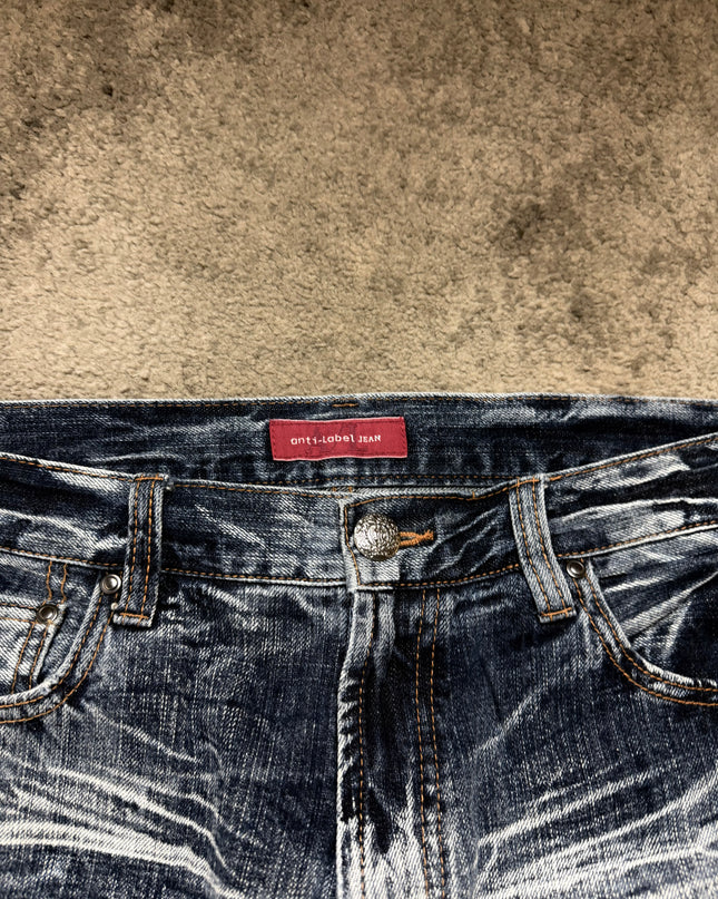 ANTI-LABEL "STATIC FADE REBELLION" DENIM