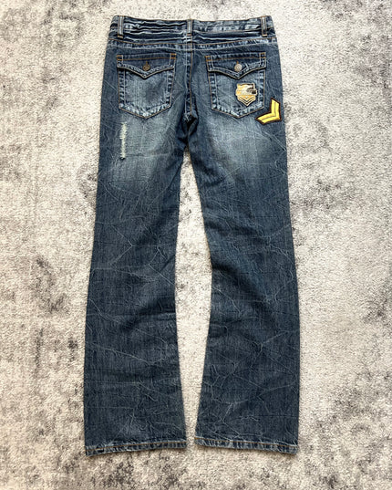 ROLLIN "PATCH RIOT" DENIM