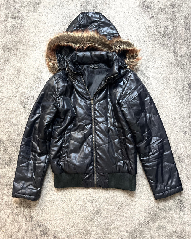 INDECENT "SHADOW FAUX-FUR" PUFFER