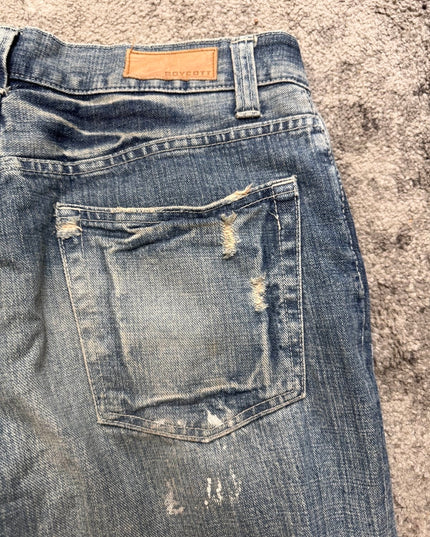 BOYCOTT "SILENT COLLAPSE" DENIM