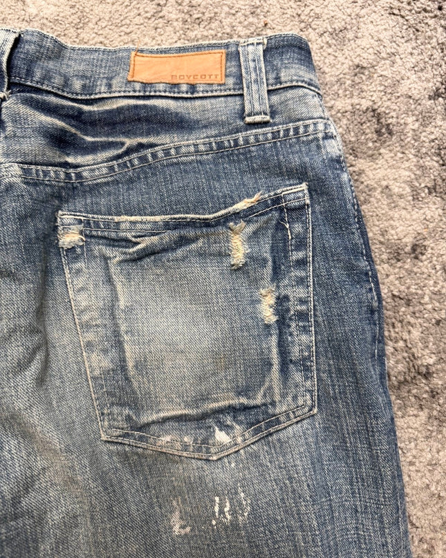 BOYCOTT "SILENT COLLAPSE" DENIM
