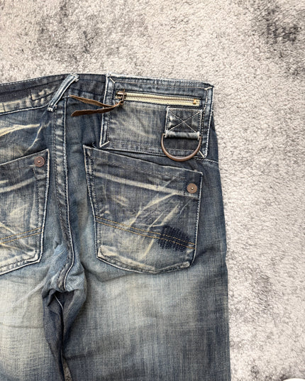 DRIVE JEANS "RUSTED MECHANIC" DENIM