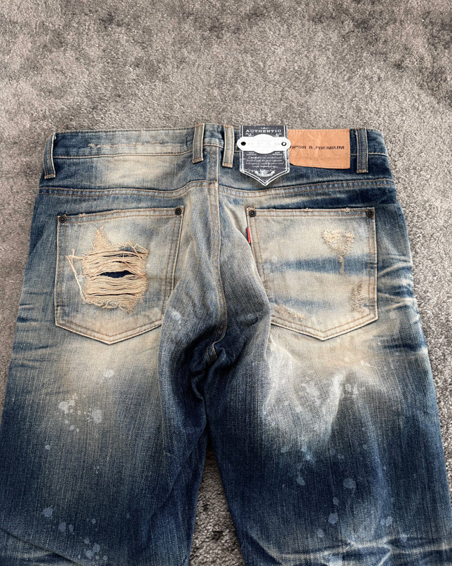 DPSR "BURNOUT FADE" DENIM (M-L)