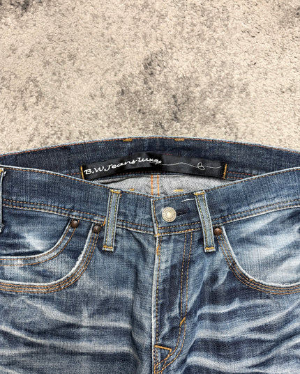 BLUE WAY "MIDNIGHT FADE 2" DENIM