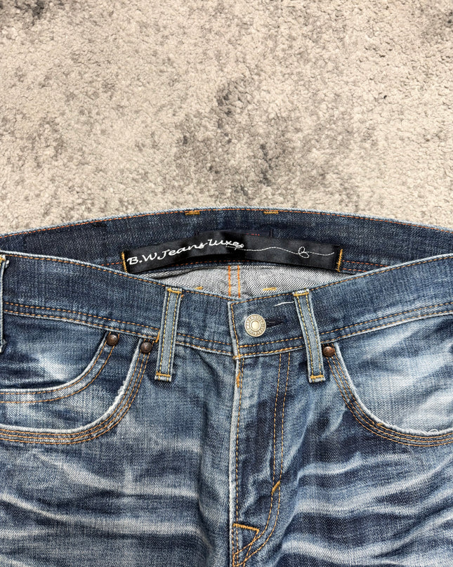 BLUE WAY "MIDNIGHT FADE 2" DENIM