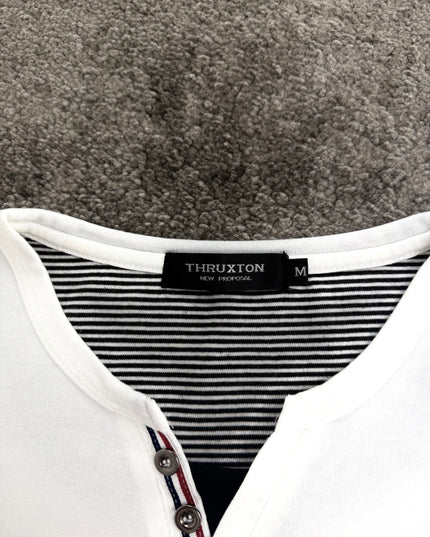THRUXTON "WHITE NOISE ROMANCE" TEE (S)