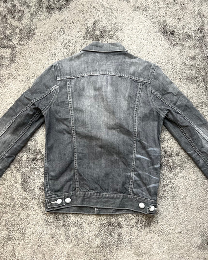 VANQUISH "TOKYO GREYSCALE" DENIM JACKET
