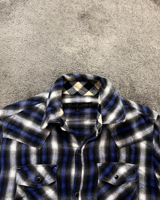 SCHLÜSSEL "BLUE STATIC" FLANNEL (M)