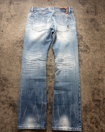 CULT OF INDIVIDUALITY "SCARRED YOUTH" DENIM