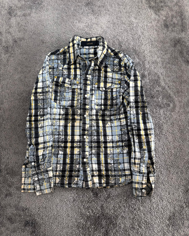 LAGUST "SHADOW PLAID" FLANNEL (S-M)