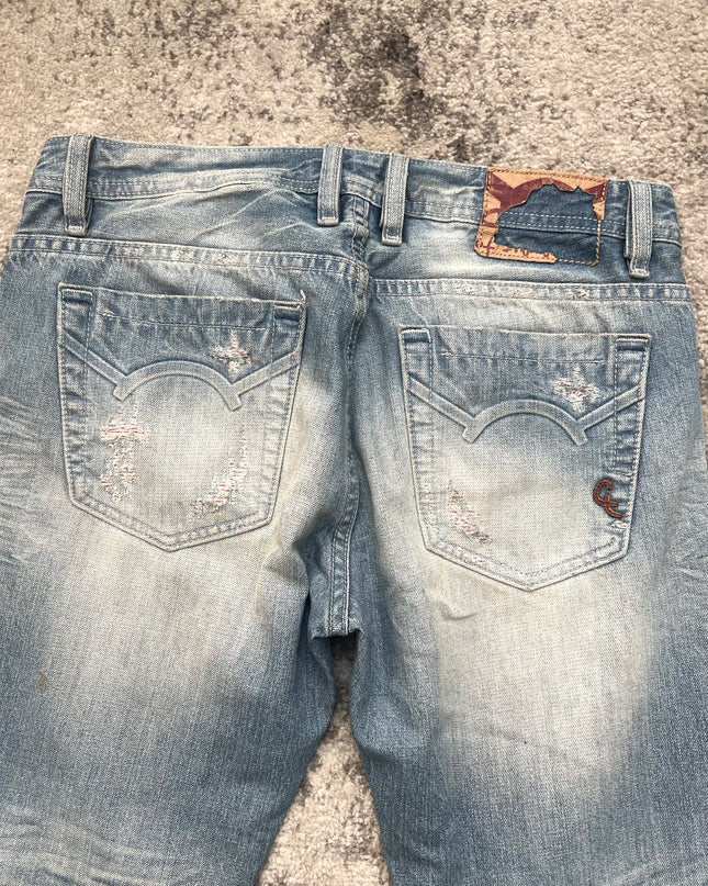 CULT OF INDIVIDUALITY "CHAOS WASH" DENIM