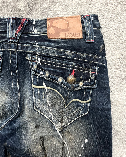LAGUST "MIDNIGHT PAINTSTORM" DENIM