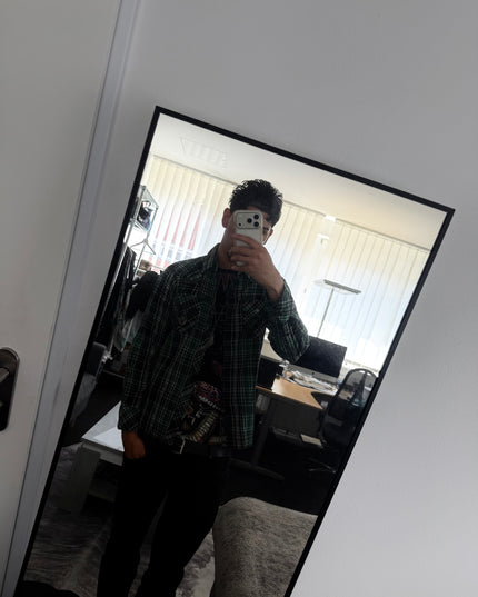 RUSS K "EMERALD CHECK" FLANNEL (S-M)