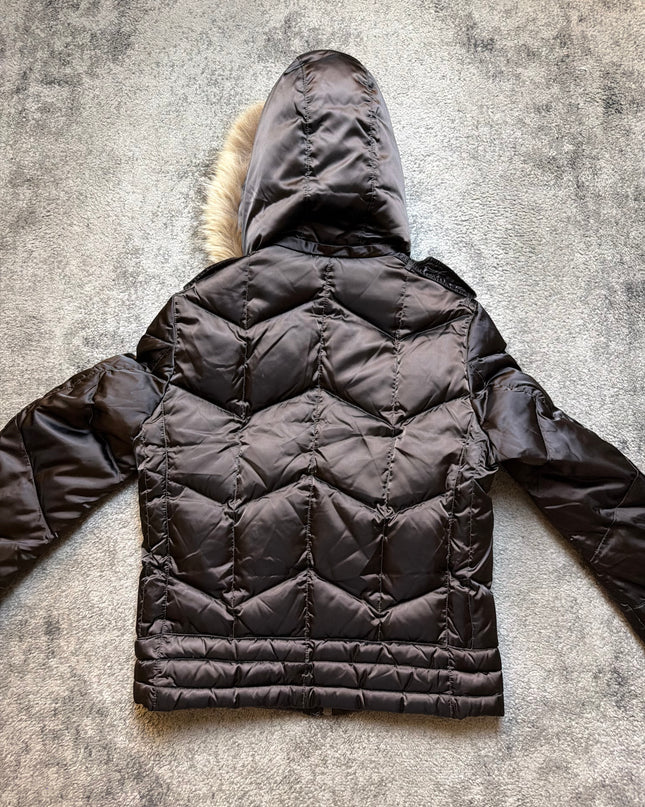 MICHEL KLEIN "NOIR AURORA" PUFFER