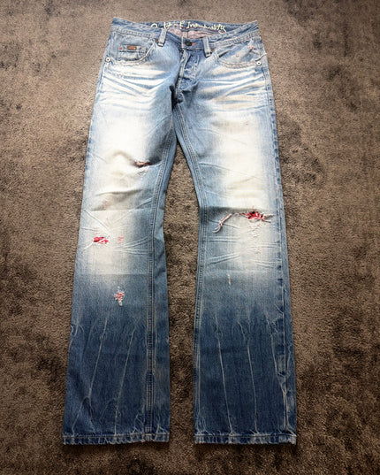 CULT OF INDIVIDUALITY "SCARRED YOUTH" DENIM