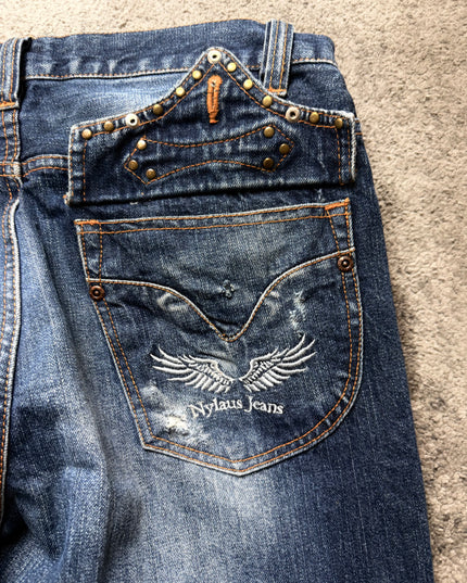 NYLAUS "SOFT COLLAPSE" DENIM