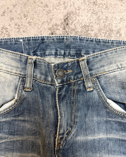 RETRO ENGINE "SOFT FADE" DENIM