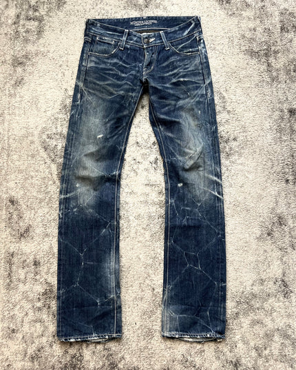 MURDER LICENSE "BLEACHED SPINE" DENIM