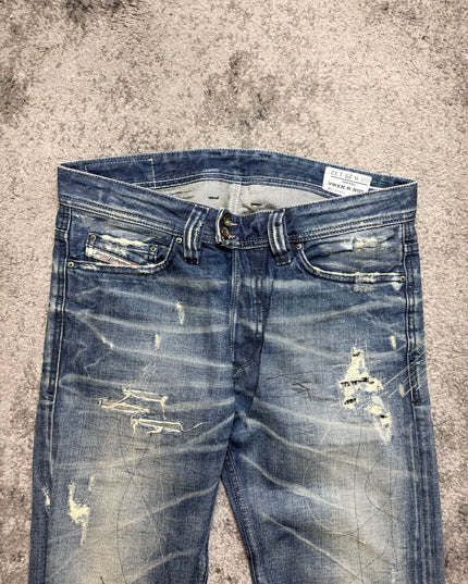 DIESEL "FRACTURED YOUTH" DENIM