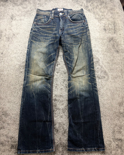 EDWIN "WHISKERED FLARE" DENIM (M)