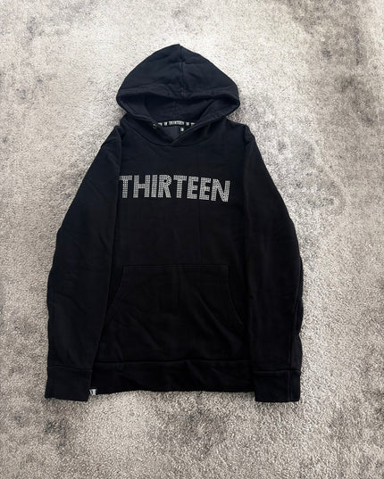 THIRTEEN JAPAN "CRYSTAL LOGO" HOODIE (S-M)