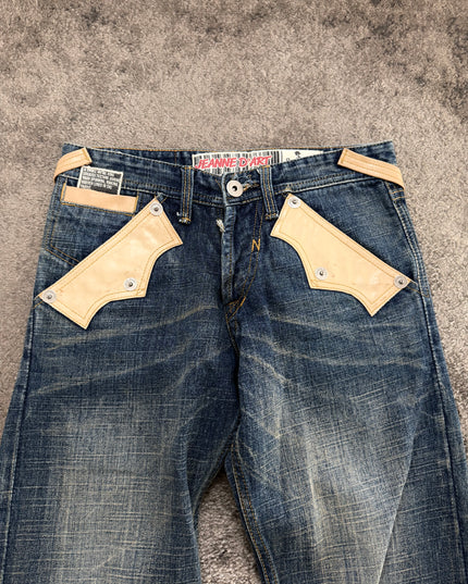 JEANNE D ART "REBEL PANEL" DENIM (S-M)