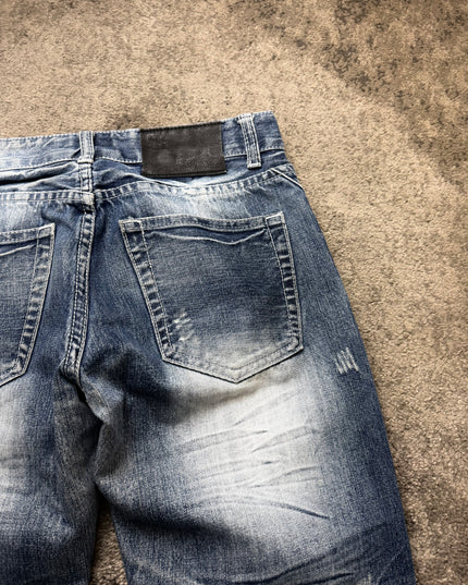 DIVINE "WRINKLE DISTRESS" DENIM (S)