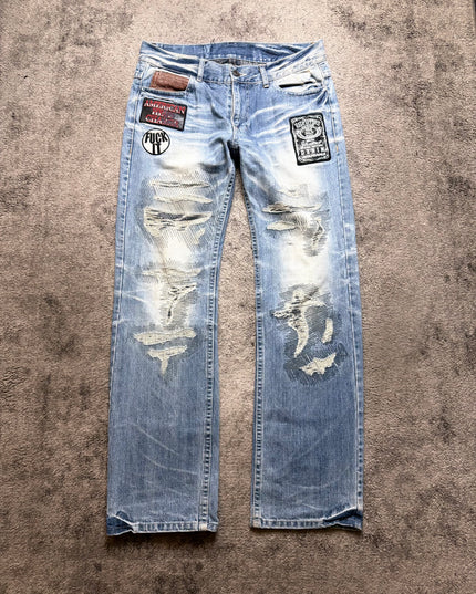 RED PEPPER "RIOT PATCH" DENIM