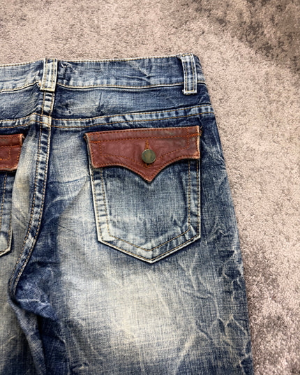 PINBALL "GHOST FADE" DENIM (M-L)