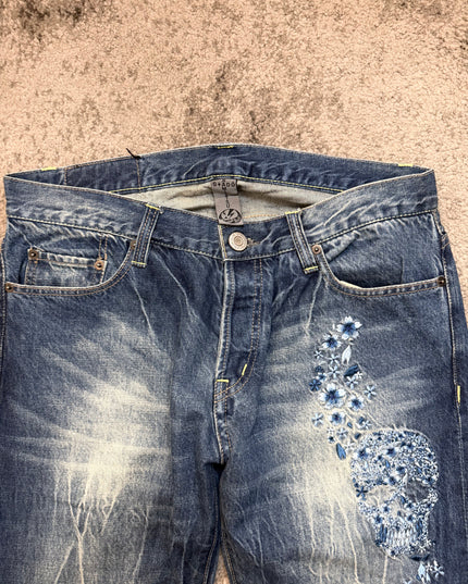 NAMTATSU "BLOOM WASH" DENIM