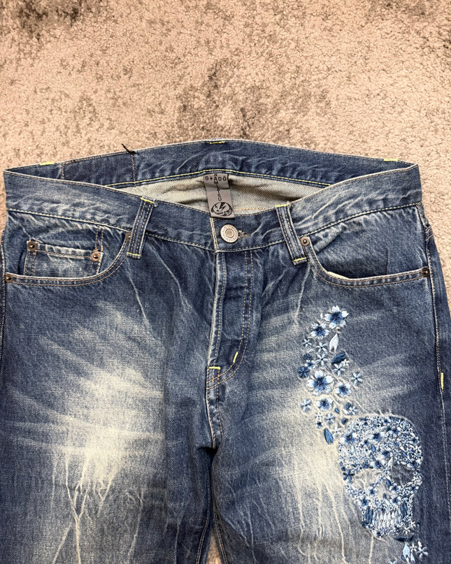 NAMTATSU "BLOOM WASH" DENIM