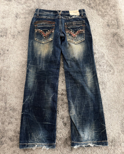 LOLITA "EMBELLISHED FADE" DENIM (M)