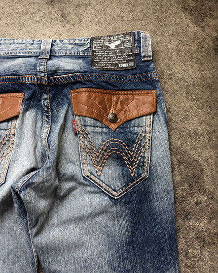 EDWIN "GHOST FADE FLARE" DENIM