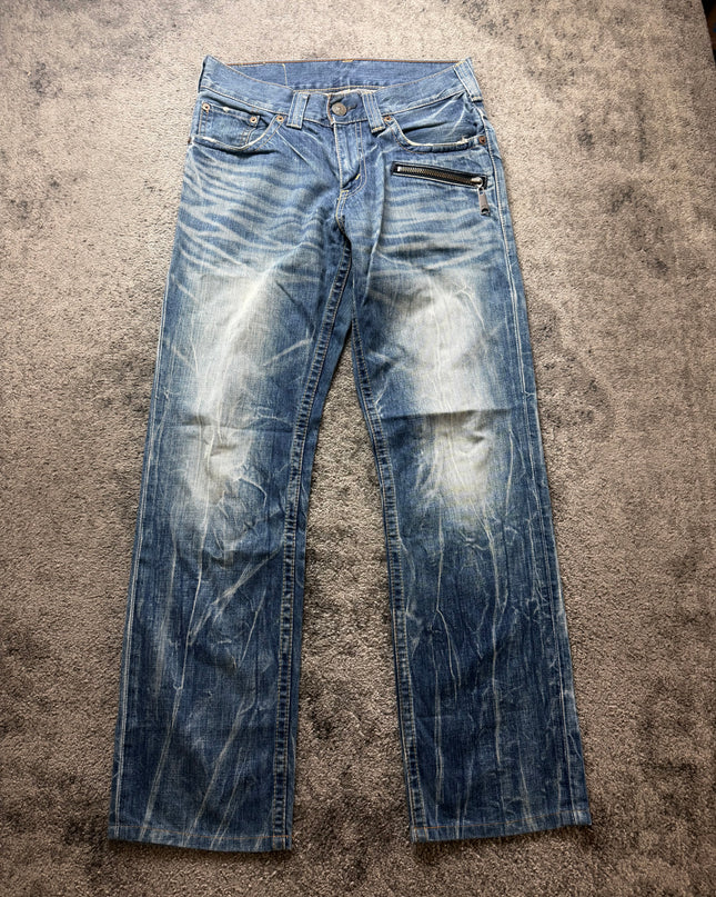 LEVIS "ZIPPER FADE" DENIM (S-M)