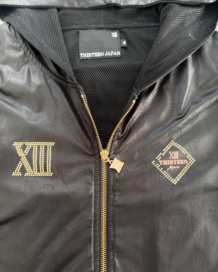THIRTEEN JAPAN "BLACK CODE XIII" HOODIE (M)