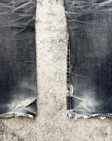 TAKEO KIKUCHI "GHOST STITCH REVERB" DENIM