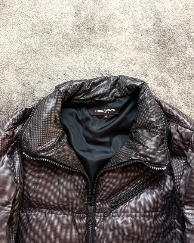 HIDEAWAYS "MIDNIGHT SHELL" PUFFER