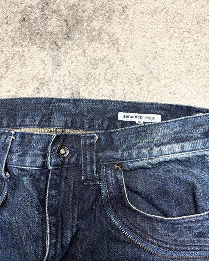 SEMANTIC DESIGN "QUIET SPARKS" DENIM