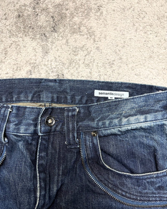 SEMANTIC DESIGN "QUIET SPARKS" DENIM
