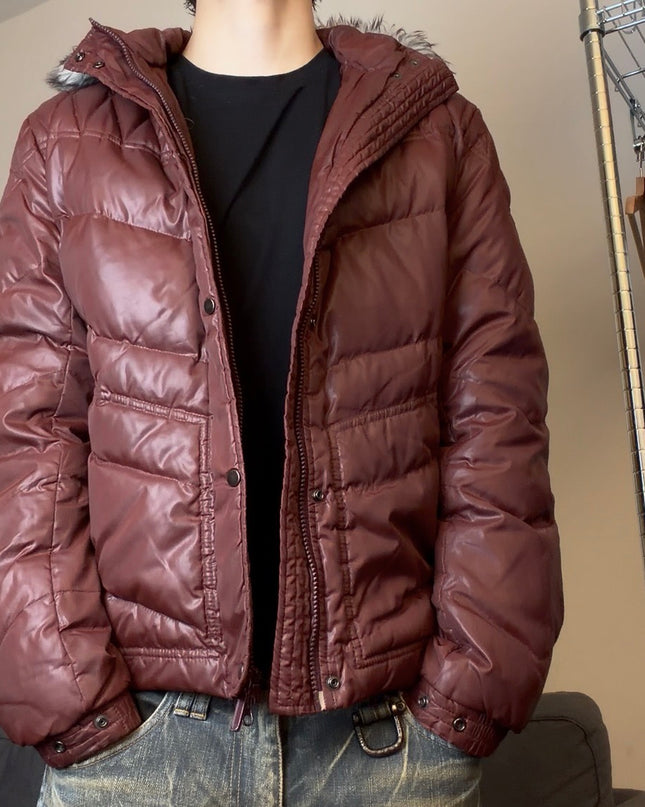 HIDEAWAYS "RUST NIGHT" PUFFER