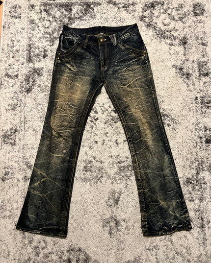 Sky Bomber Japanese Flared Denim