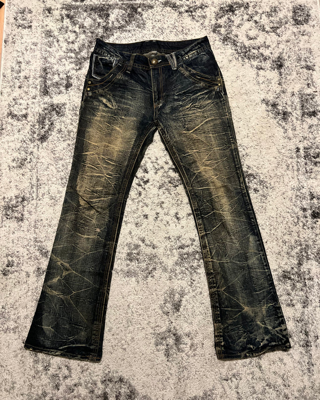 Sky Bomber Japanese Flared Denim