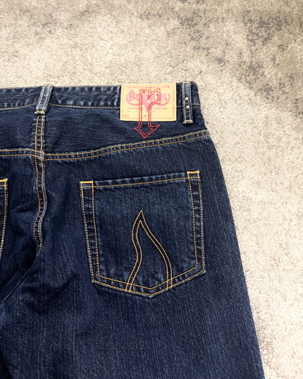 ROEN "SKULL FADE" DENIM (M)