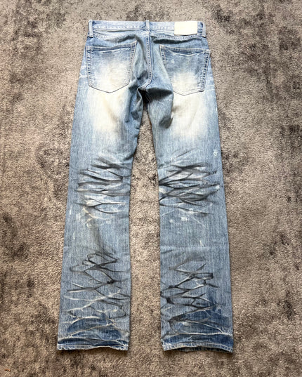 HEISEI "BLEACHED VISION" DENIM