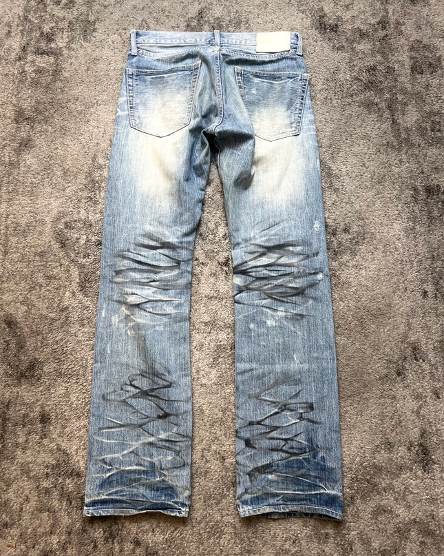 HEISEI "BLEACHED VISION" DENIM