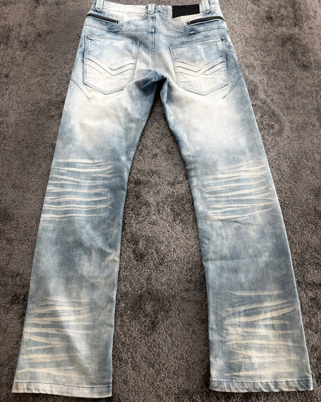 KARL KANI "ICE WASH WAVE" DENIM (M)