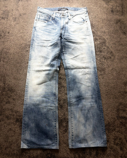 GOLD SIGN "WASHED" DENIM